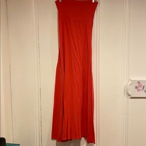Coral Maxi skirt